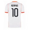 Nederland Memphis Depay #10 Bortedrakt VM 2026 Kortermet